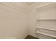 A walk-in closet with shelves at 731 Appletree Ln, Mesquite, NV 89027