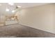 Expansive living area with skylights and an open layout to the kitchen at 731 Appletree Ln, Mesquite, NV 89027