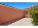 Enclosed patio space featuring concrete flooring and a window, providing natural light at 731 Appletree Ln, Mesquite, NV 89027