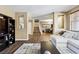Comfortable living room with plush seating and open floor plan at 741 Canary Wharf Dr, Las Vegas, NV 89178