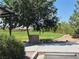 Scenic view of the green space with mature trees at 8316 Accolade St, Las Vegas, NV 89139