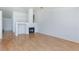 Bright living room with hardwood floors and a fireplace at 849 Ringwood Ln, Las Vegas, NV 89110