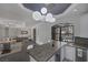 Open floor plan of the kitchen, living room, and dining room at 9 Quail Run Rd, Henderson, NV 89014