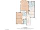 Detailed second floor plan showing the layout of bedrooms, bathrooms, and walk-in closets at 9004 Harbor Wind Ave, Las Vegas, NV 89178