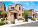Well-kept two-story home boasting desert landscaping, inviting entrance, and private balcony at 9112 Picturesque Ave, Las Vegas, NV 89149
