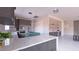 Modern kitchen featuring recessed lighting, an island cooktop, and modern appliances at 1860 Old West Ave, Pahrump, NV 89048