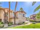 Beautiful building exterior with lush landscaping and well-maintained lawn at 2050 W Warm Springs Rd # 1923, Henderson, NV 89014