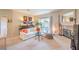 Cozy living room with a fireplace, comfortable seating, and ample natural light at 2050 W Warm Springs Rd # 1923, Henderson, NV 89014