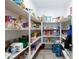 Well-organized pantry with ample shelving for storage and organization at 210 Red Sandstone Ave, North Las Vegas, NV 89031