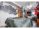 Bedroom with decorations, neutral colored walls and a fan, a nice comfy space at 224 Catalini St, Las Vegas, NV 89107