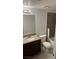 Standard bathroom with a single sink, granite countertop, and a shower/tub combo at 2606 S Durango Dr # 142, Las Vegas, NV 89117