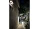 Exterior condo building with walkways and desert landscaping in the twilight at 3101 Casey Dr # 204, Las Vegas, NV 89120