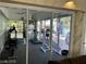 Bright community gym featuring modern exercise equipment and floor to ceiling views of landscaping at 3101 Casey Dr # 204, Las Vegas, NV 89120