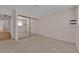 Carpeted bedroom includes a mirrored closet at 3753 Meadowcrest Dr, Las Vegas, NV 89121