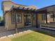 Enjoy this backyard patio with a pergola-covered seating area, great for entertaining at 4337 Stardusk Falls Ave, North Las Vegas, NV 89084