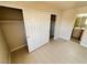 Bedroom closet is very spacious for storage at 435 Mesa Blvd # 202, Mesquite, NV 89027