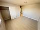 Bedroom features a closet, tile flooring, and neutral colors at 435 Mesa Blvd # 202, Mesquite, NV 89027