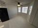 Bright dining area featuring new flooring, a ceiling fan and lots of light at 435 Mesa Blvd # 202, Mesquite, NV 89027
