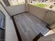 A tiled gray patio with a safety gate in a condo setting at 435 Mesa Blvd # 202, Mesquite, NV 89027