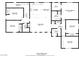 Detailed floor plan showcasing the layout of the home, including room dimensions and placement at 4490 W Warm Springs Rd, Las Vegas, NV 89118