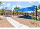 Community playground with slide and gazebo is perfect for an afternoon of fun at 455 Westminster Hall Ave # 101, North Las Vegas, NV 89032