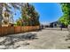 Automated gate with ample parking space available on the drive at 5260 N Jones Blvd, Las Vegas, NV 89130