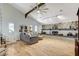 Bright living room featuring a fireplace and large windows that provide ample natural light at 5260 N Jones Blvd, Las Vegas, NV 89130
