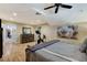 Inviting main bedroom with natural light, modern furniture, and a cozy ambiance at 5260 N Jones Blvd, Las Vegas, NV 89130