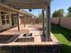 A covered patio offers a space for outdoor activities and relaxation at 5363 S Juneau St, Pahrump, NV 89061