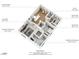 An interior architectural rendering showcases the house layout on the second floor at 6014 Belvedere Canyon Ave, Las Vegas, NV 89139