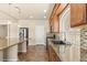 Modern kitchen features updated countertops and stainless steel appliances at 6014 Belvedere Canyon Ave, Las Vegas, NV 89139