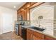 Modern kitchen with updated appliances and granite countertops at 6014 Belvedere Canyon Ave, Las Vegas, NV 89139