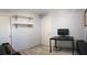 Office with desk and one monitor at 6283 Lapilli Ave, Las Vegas, NV 89139