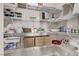 Organized walk-in pantry with ample shelving space for storage of groceries and household supplies at 6909 Toll Mountain St, North Las Vegas, NV 89086