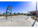 Splash pad area with fun water features and concrete flooring, great for cooling off in the summer at 6909 Toll Mountain St, North Las Vegas, NV 89086