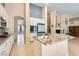 Bright kitchen features granite countertops, white cabinets, and stainless steel appliances at 7559 Chambery Cove Ct, Las Vegas, NV 89123