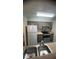Kitchen with modern appliances and stainless steel sink at 8101 W Flamingo Rd # 2110, Las Vegas, NV 89147