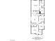 Detailed floor plan showcasing the layout of the upper level, including bedrooms, bathrooms, and closets at 9136 Cocowoods Pl, Las Vegas, NV 89148