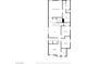 Detailed floor plan showcasing the layout of the upper level, including bedrooms, bathrooms, and a loft area at 9136 Cocowoods Pl, Las Vegas, NV 89148