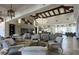 Inviting community lobby with cozy seating, a fireplace, stylish decor, and plenty of natural light at 1004 Viale Placenza Pl, Henderson, NV 89011