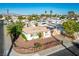 Charming single-story home boasts a well-maintained front yard and desert landscaping at 1716 Luning Dr, Las Vegas, NV 89106