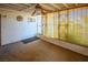 Enclosed screened-in patio provides an outdoor seating area with ceiling fan at 1716 Luning Dr, Las Vegas, NV 89106