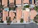 Bird's eye view of a house and surrounding neighborhood at 1826 Monte Alban Dr, North Las Vegas, NV 89031
