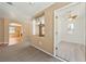 Open living area with an office through glass doors at 1826 Monte Alban Dr, North Las Vegas, NV 89031