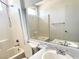Bathroom with shower and sink vanity at 2405 Prime Advantage Ave, North Las Vegas, NV 89032
