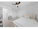 Inviting bedroom featuring neutral colors, a ceiling fan, and plenty of natural light at 2732 Roman Palm Rd, North Las Vegas, NV 89086