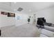 Upstairs loft area with a desk, chair, and view of the neighborhood at 2732 Roman Palm Rd, North Las Vegas, NV 89086