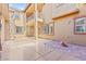 The backyard has a large patio, partial brick pavers, and well-maintained exterior at 2755 Asgard Ave, Las Vegas, NV 89121