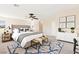 Staged bedroom features stylish decor, comfortable bed, and ample natural light at 2755 Asgard Ave, Las Vegas, NV 89121