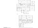 Two floor plans showing the layout of the first and second floors of the house at 2755 Asgard Ave, Las Vegas, NV 89121